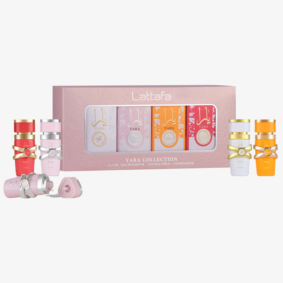 yara mini collection 4 x 5 ml eau de parfum vaporisateur