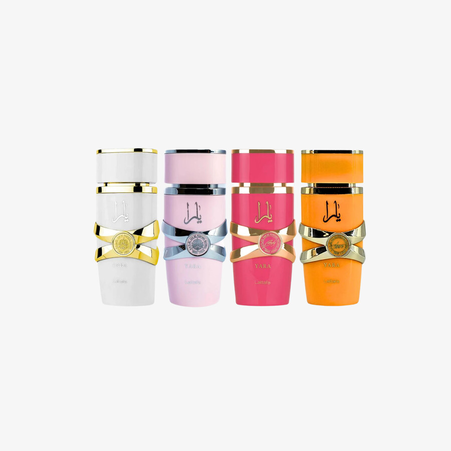 yara mini collection 4 x 5 ml eau de parfum vaporisateur