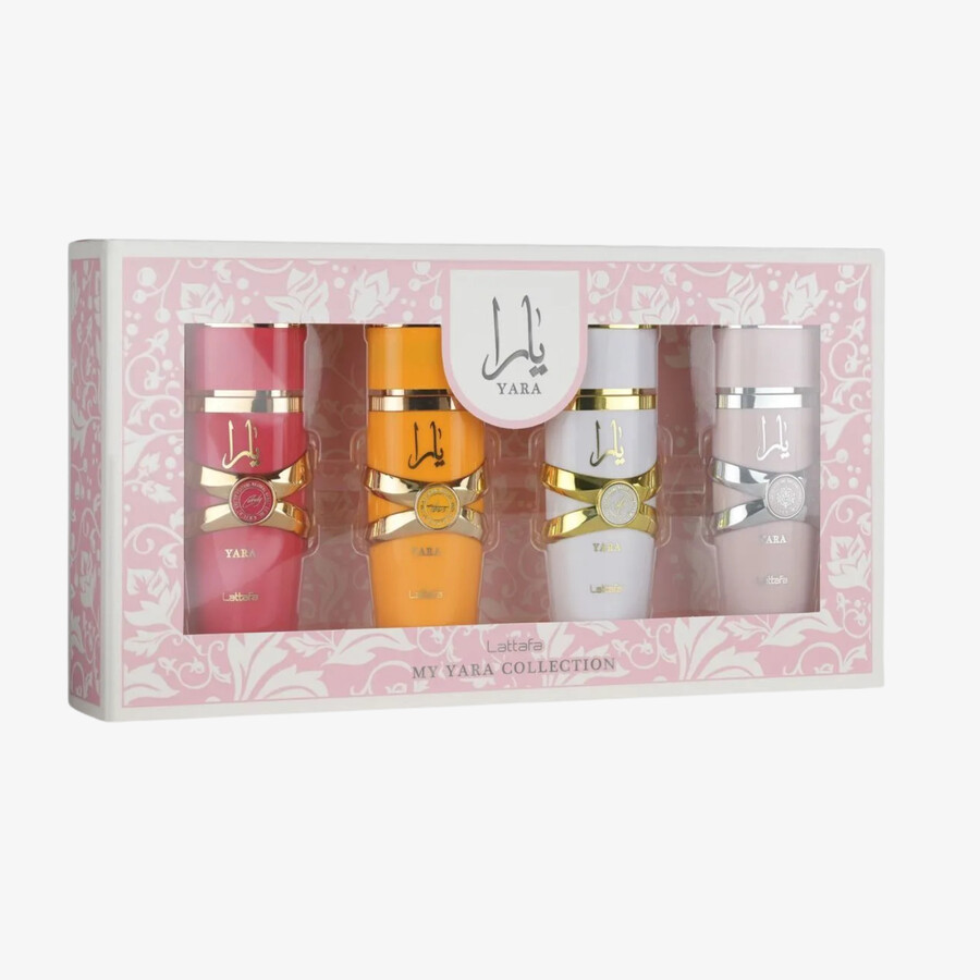 coffret cadeau my yara collection 25 ml 4 pièces